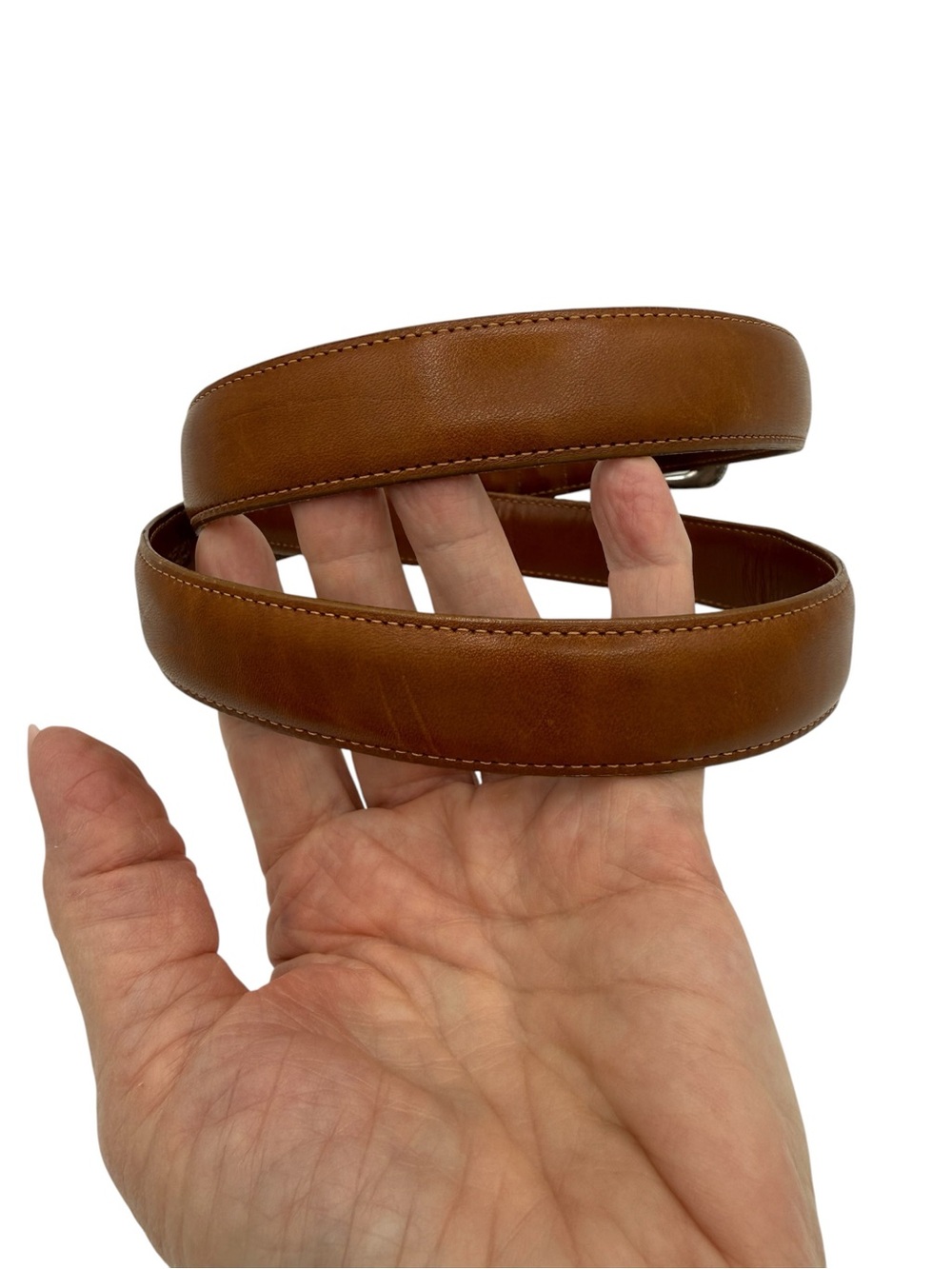 Coach English Bridle Leather Belt British Tan 36 - Picture 13 of 16